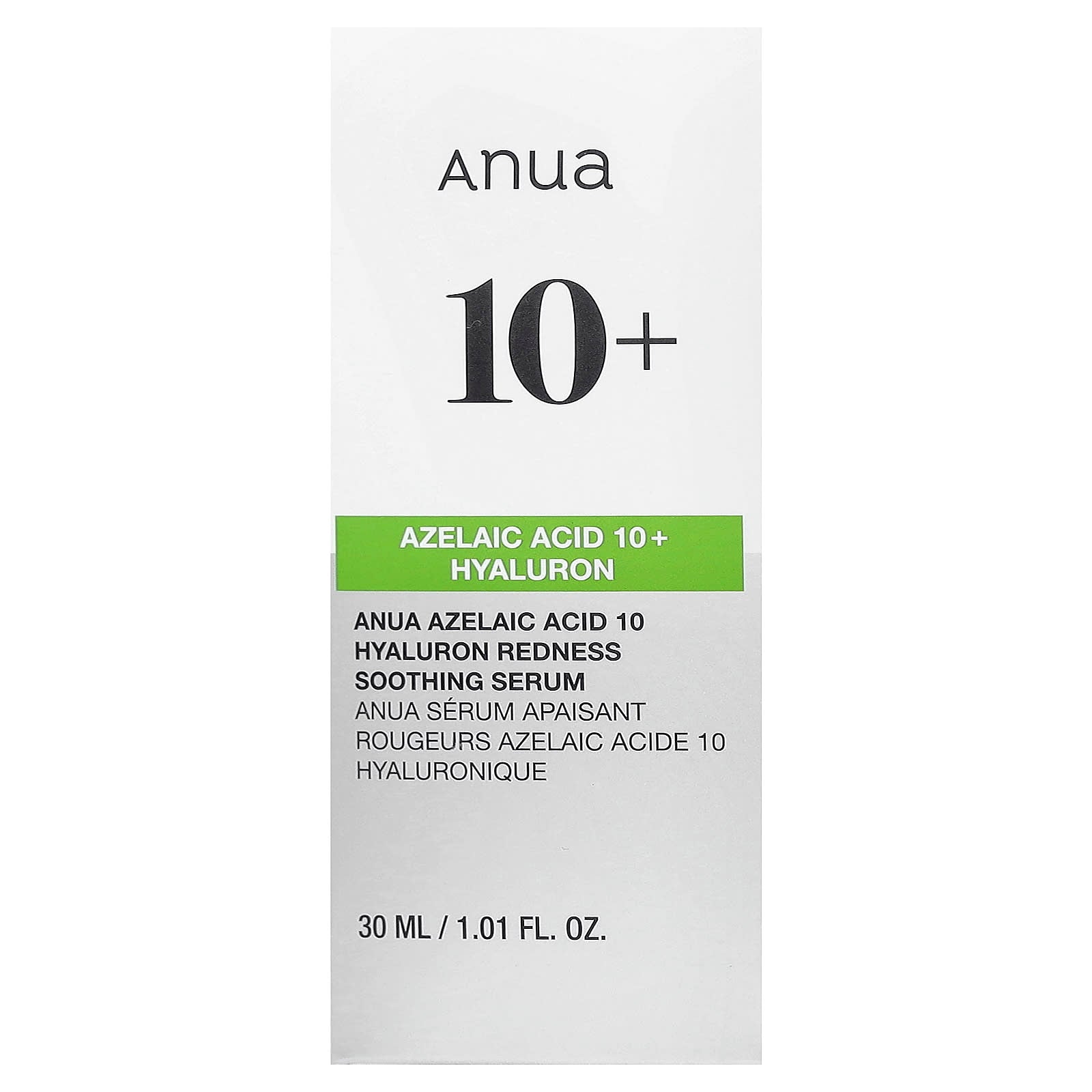 Anua Azelaic Acid 10 + Hyaluron Redness Soothing Serum 30ml