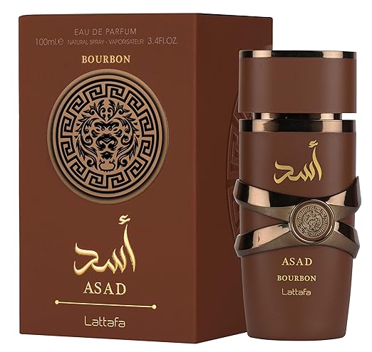Lattafa Asad Eau De Parfum 100ml Long Lasting Luxury Perfume Spray For Men | Premium Refreshing Oud and Musk Fragrances