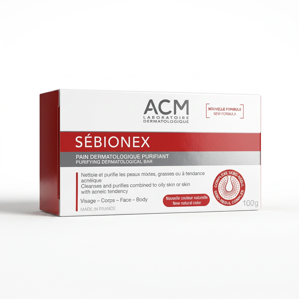 ACM Sebionex Purifying Dermatological Bar For Face & Body 100g