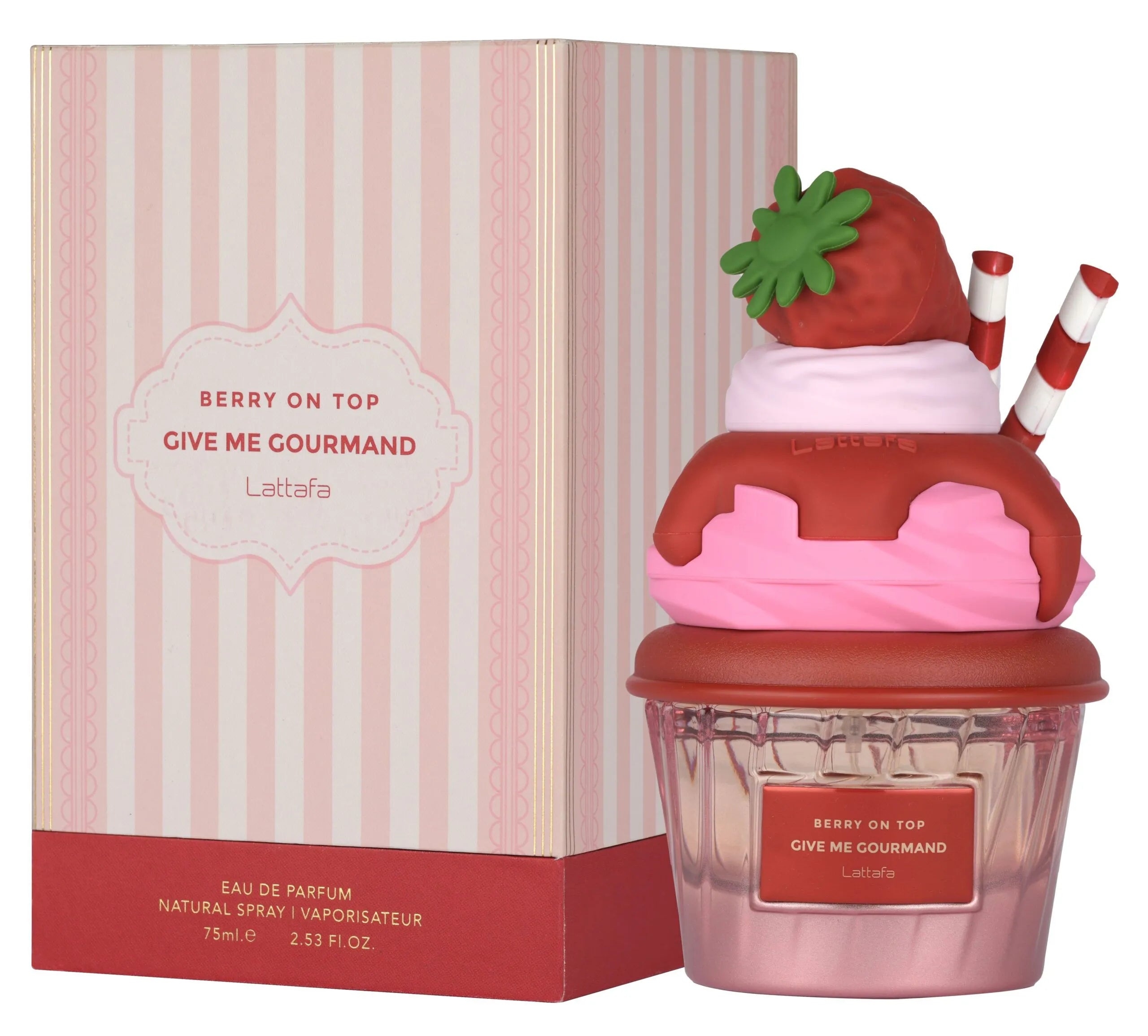 Lattafa Give Me Gourmand - Berry on Top EDP 75ml