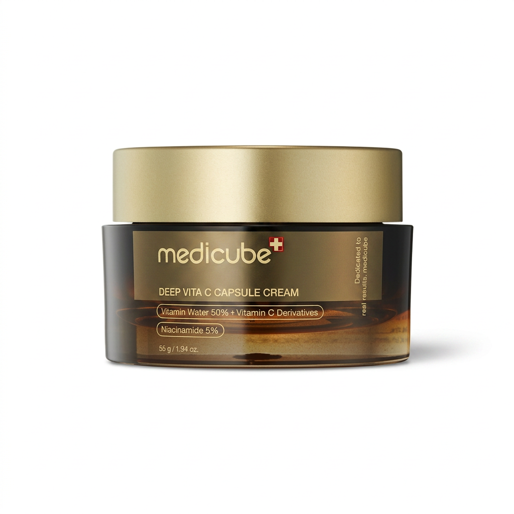 Medicube Deep Vita C Golden Boba Capsule Face Cream 55g