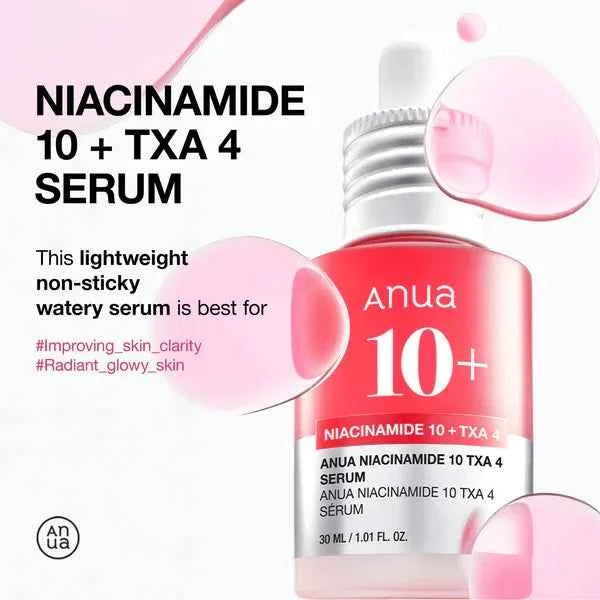 ANUA Niacinamide 10% + Tranexamic Acid 4% Spot Correcting Serum | 30ml