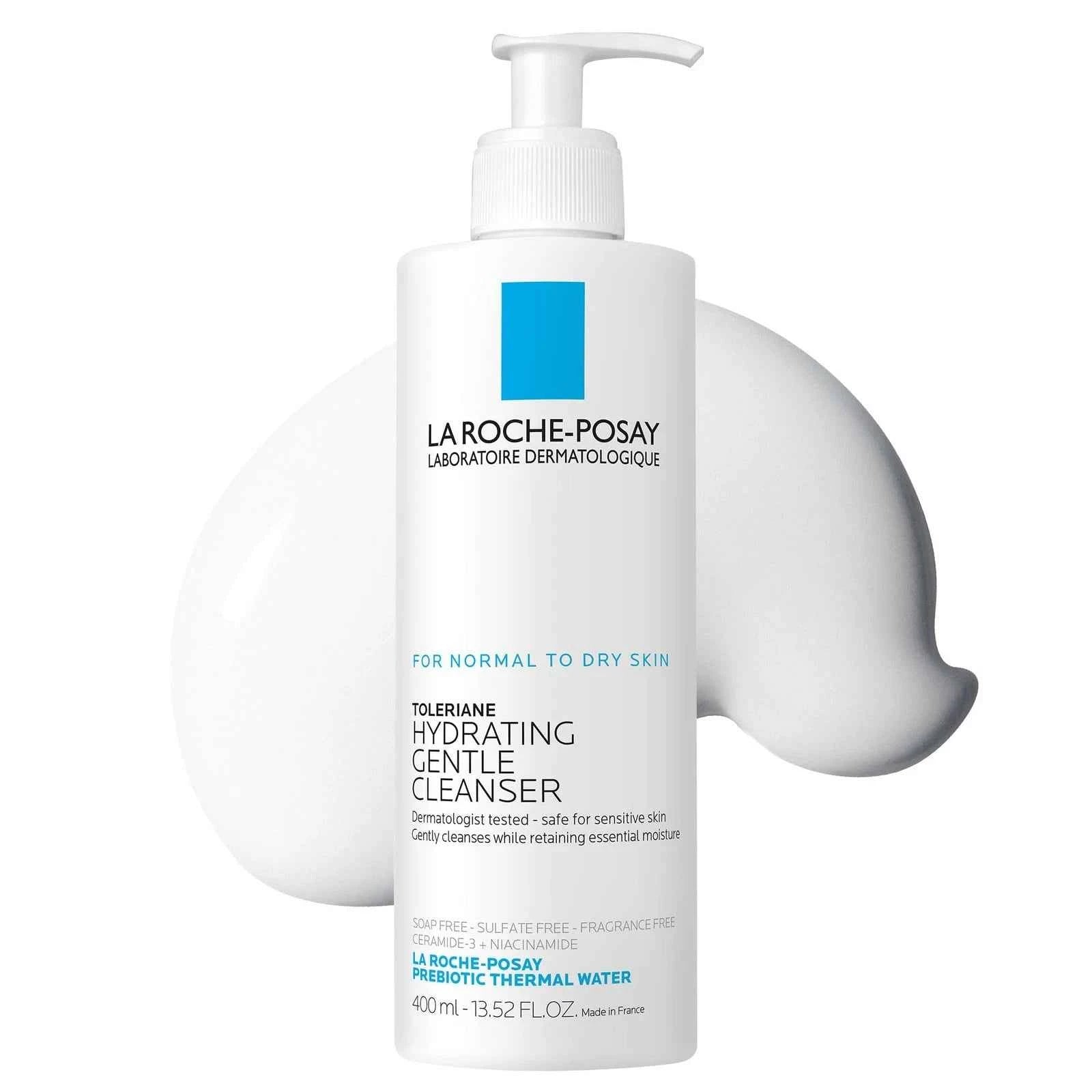 La Roche Posay Toleriane Hydrating Gentle Face Cleanser, Daily Facial Cleanser 200ml
