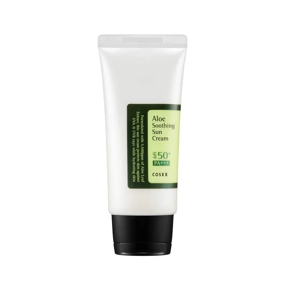 COSRX Aloe Soothing Sunscreen SPF50+ PA+++ 50ml - K-Beauty Daily Sun Care