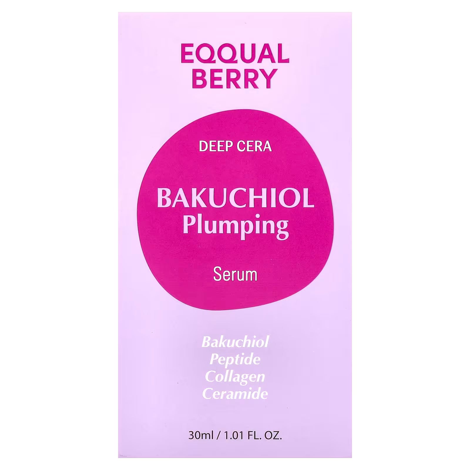 EQQUALBERRY - Bakuchiol Plumping Serum