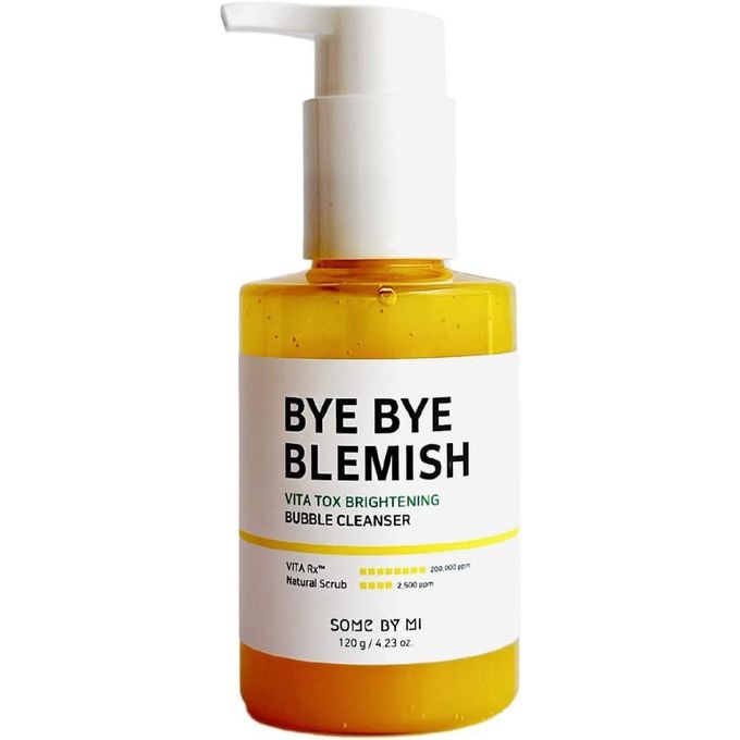 SOME BY MI] BYE BYE BLEMISH VITA TOX BRIGHTENING BUBBLE CLEANSER 120g