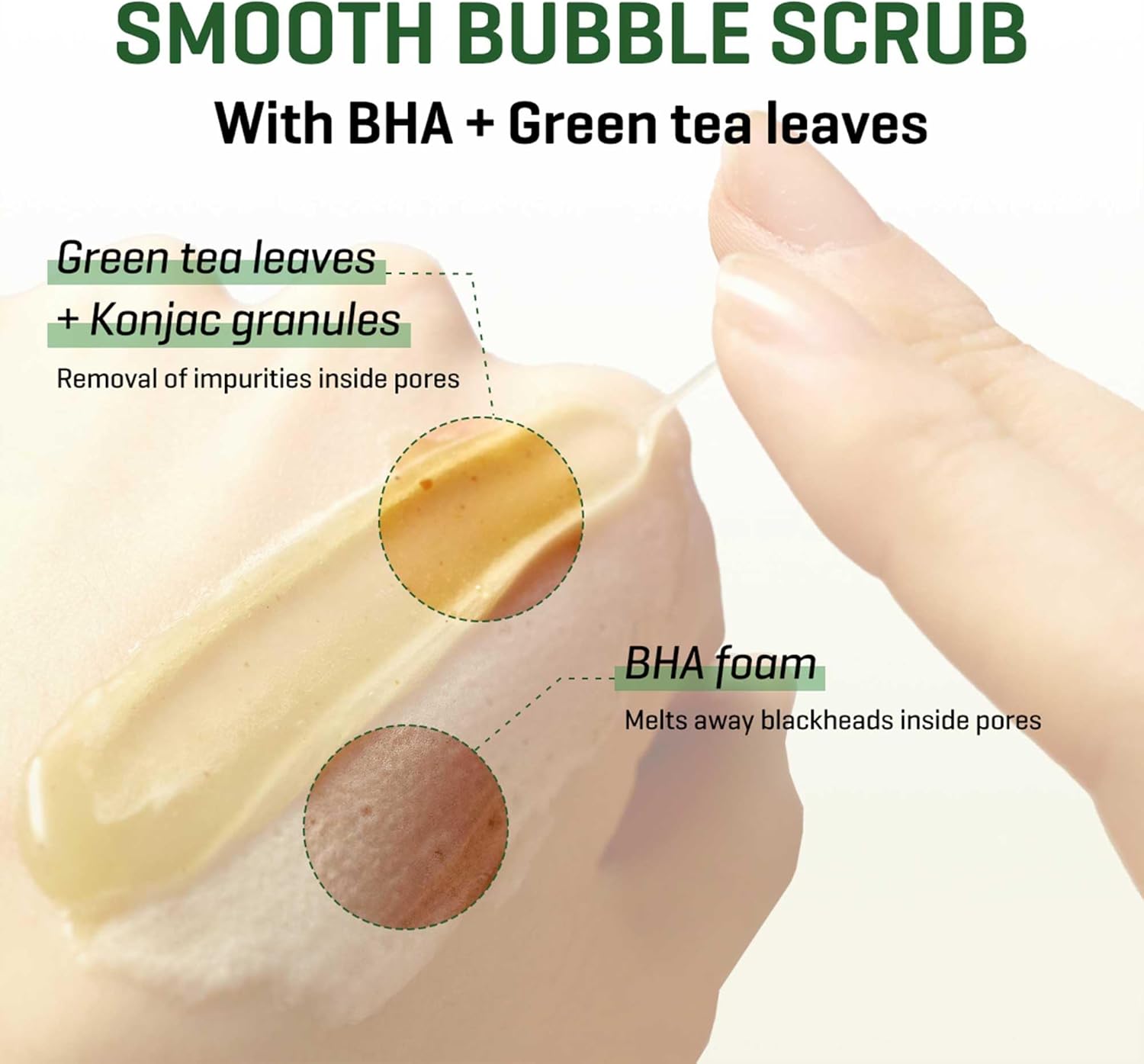 SOME BY MI Bye Bye Blackhead 30 Days Miracle Green Tea Tox Bubble Cleanser 120g