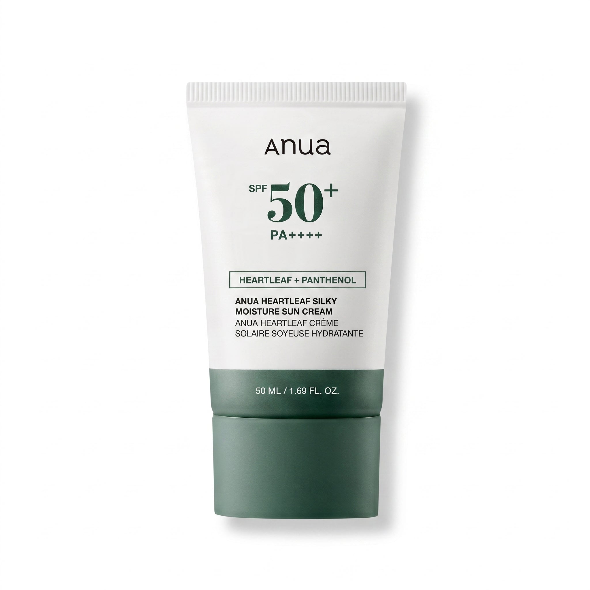 Anua Heartleaf Silky Moisture SP50+ PA++++ Sun Cream 50ml