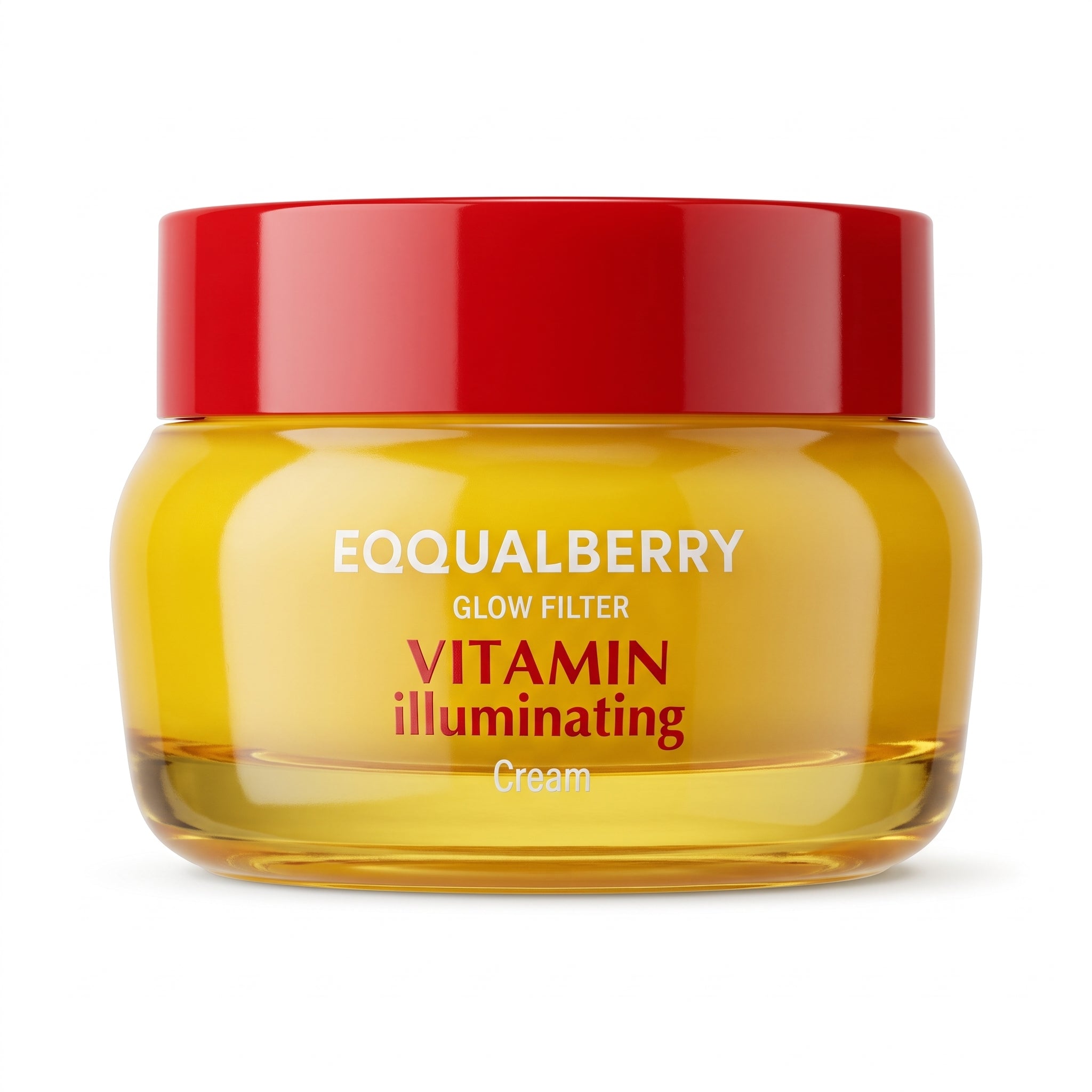 EQQUALBERRY Glow Filter, Vitamin Illuminating Cream, 1.69 fl
