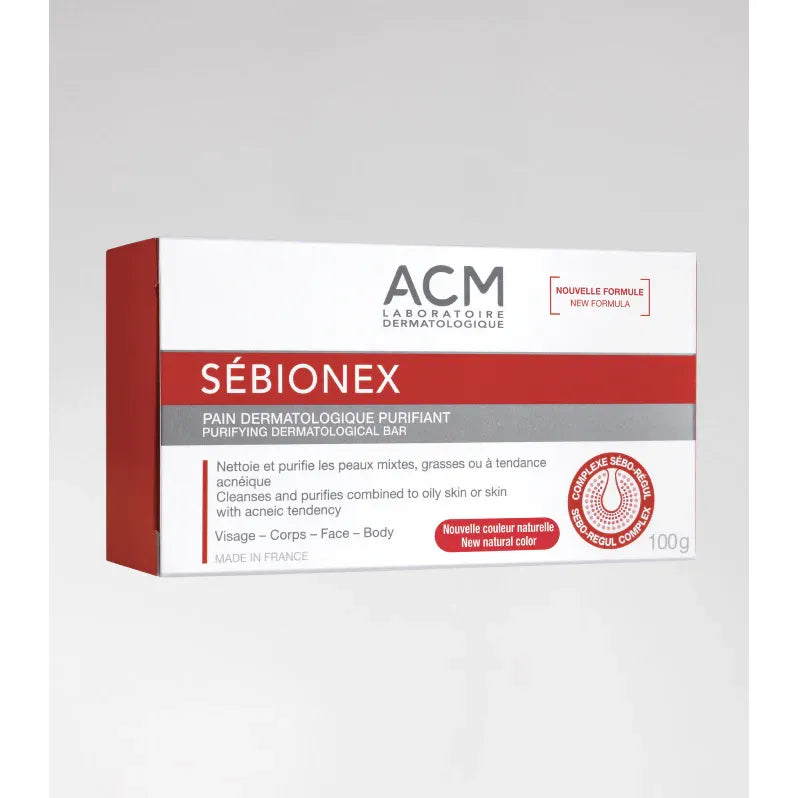 ACM Sebionex Purifying Dermatological Bar For Face & Body 100g
