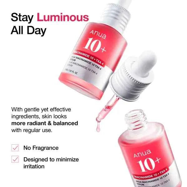 ANUA Niacinamide 10% + Tranexamic Acid 4% Spot Correcting Serum | 30ml