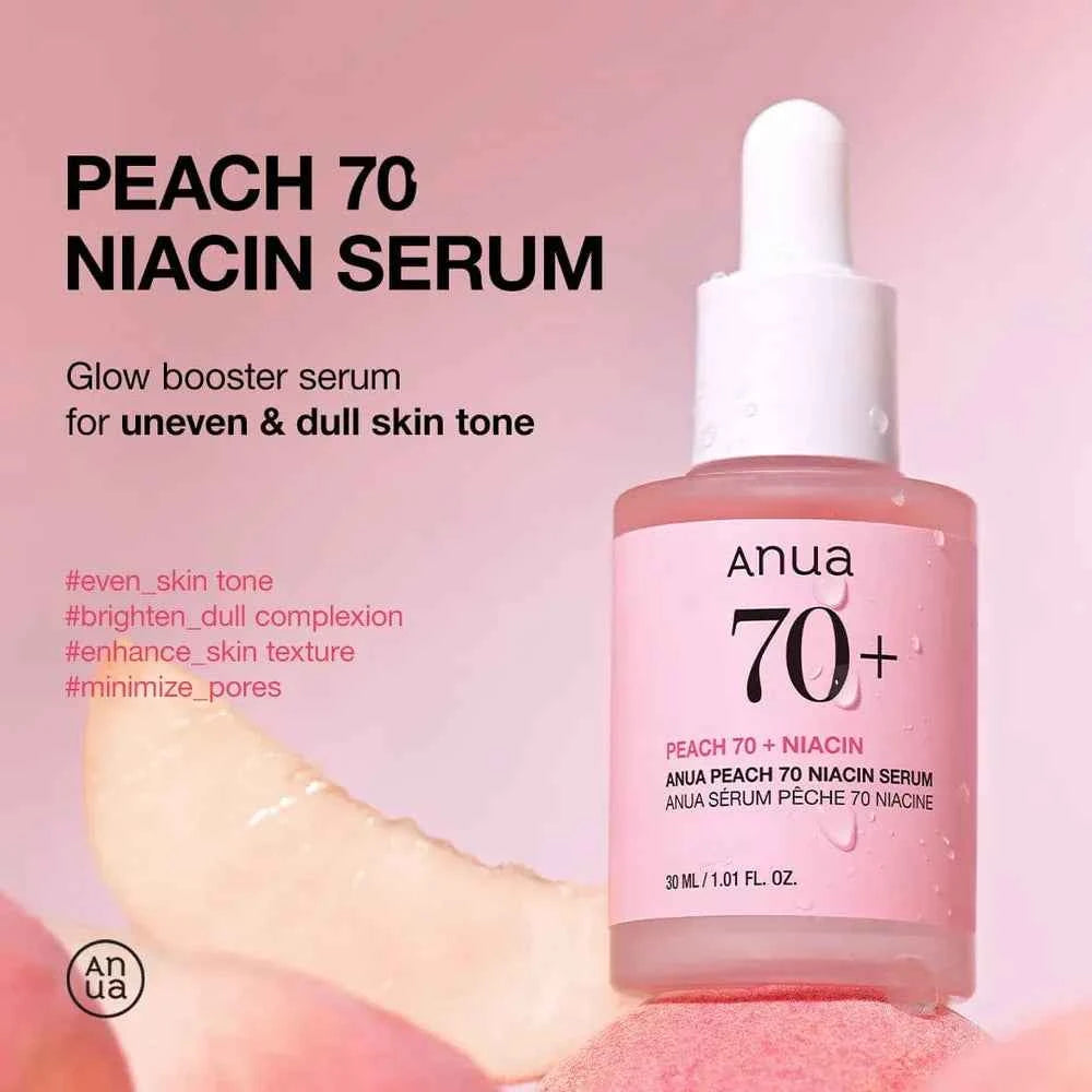 ANUA Peach 70% Niacinamide Serum | 30ml