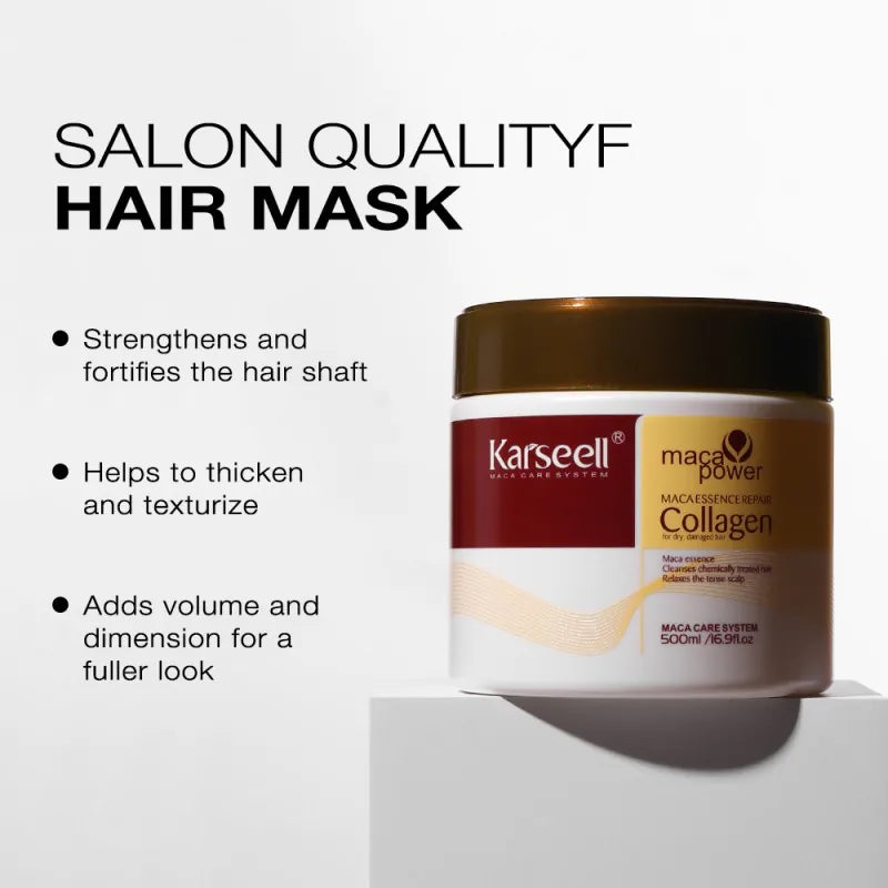Karseell Collagen Hair Treatment 16.9 Oz 500ml