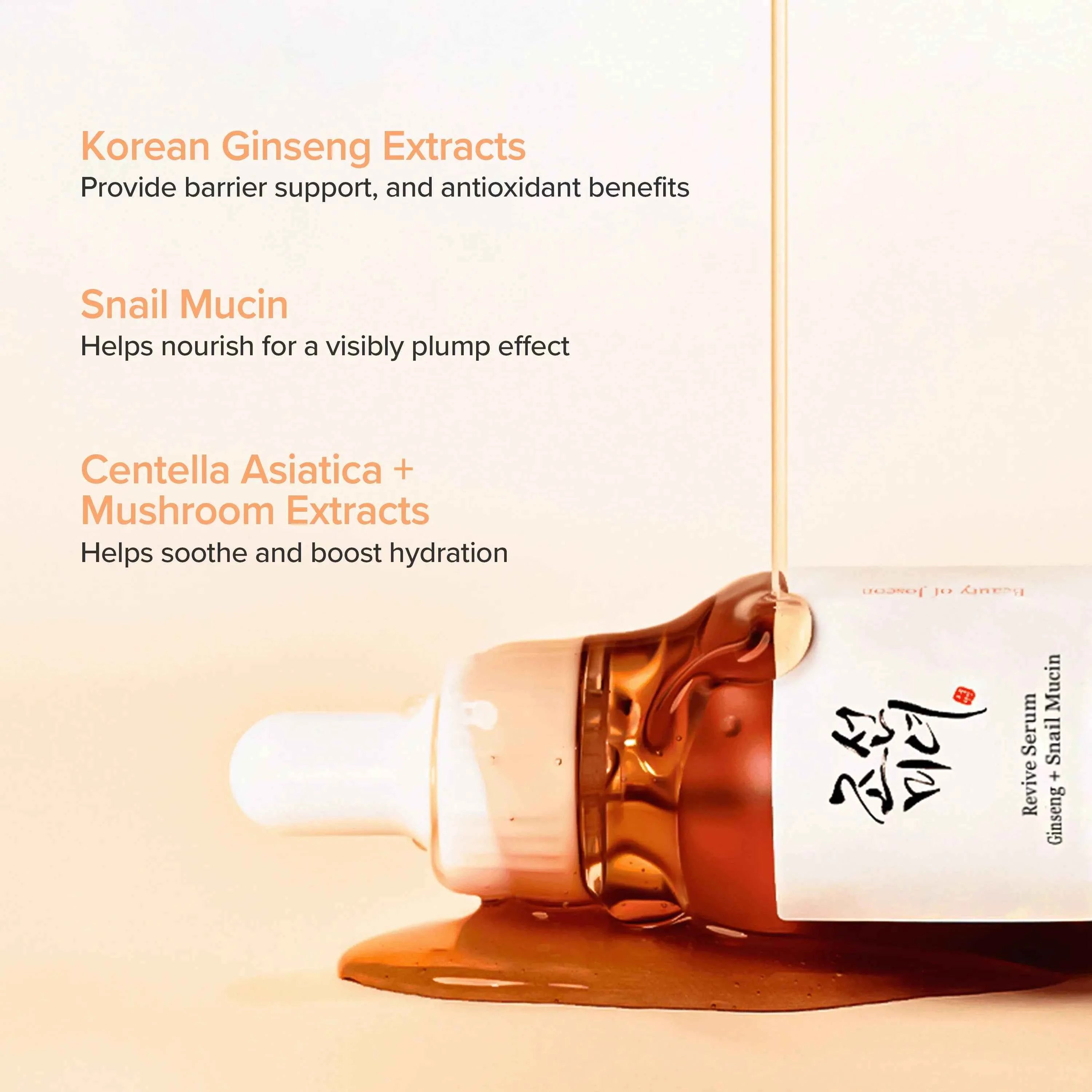 Beauty of Joseon Revive Serum: Ginseng + Snail Mucin | 30ml