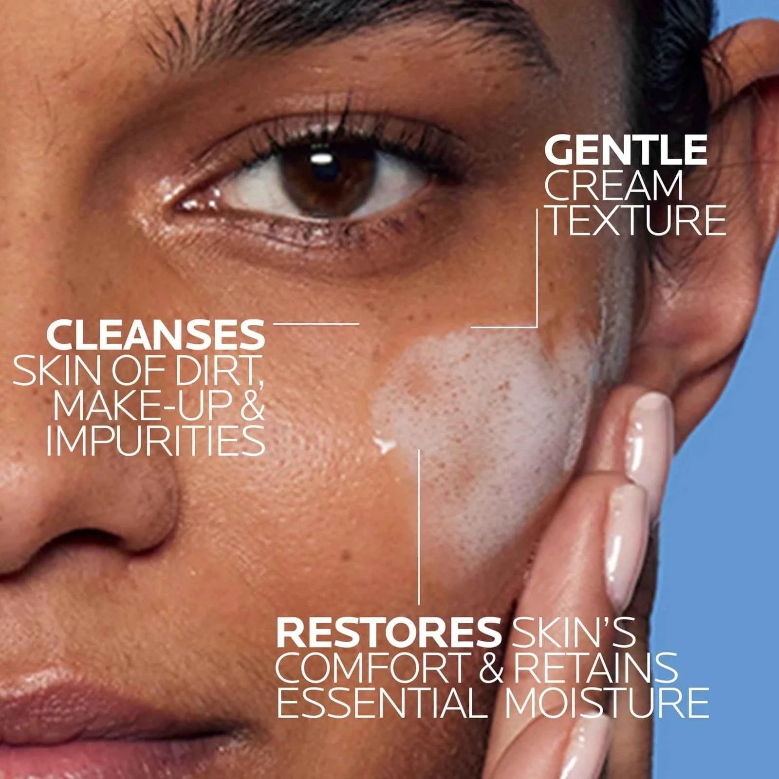 La Roche Posay Toleriane Hydrating Gentle Face Cleanser, Daily Facial Cleanser 200ml