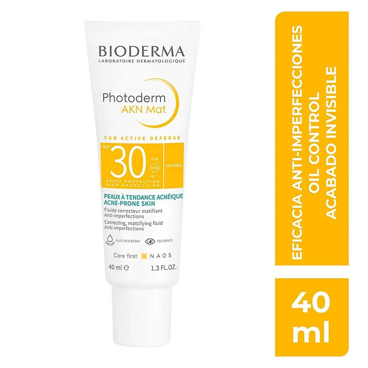 Bioderma Photoderm AKN Mat SPF30 Matifying Anti-Blemish Sunscreen 40ml