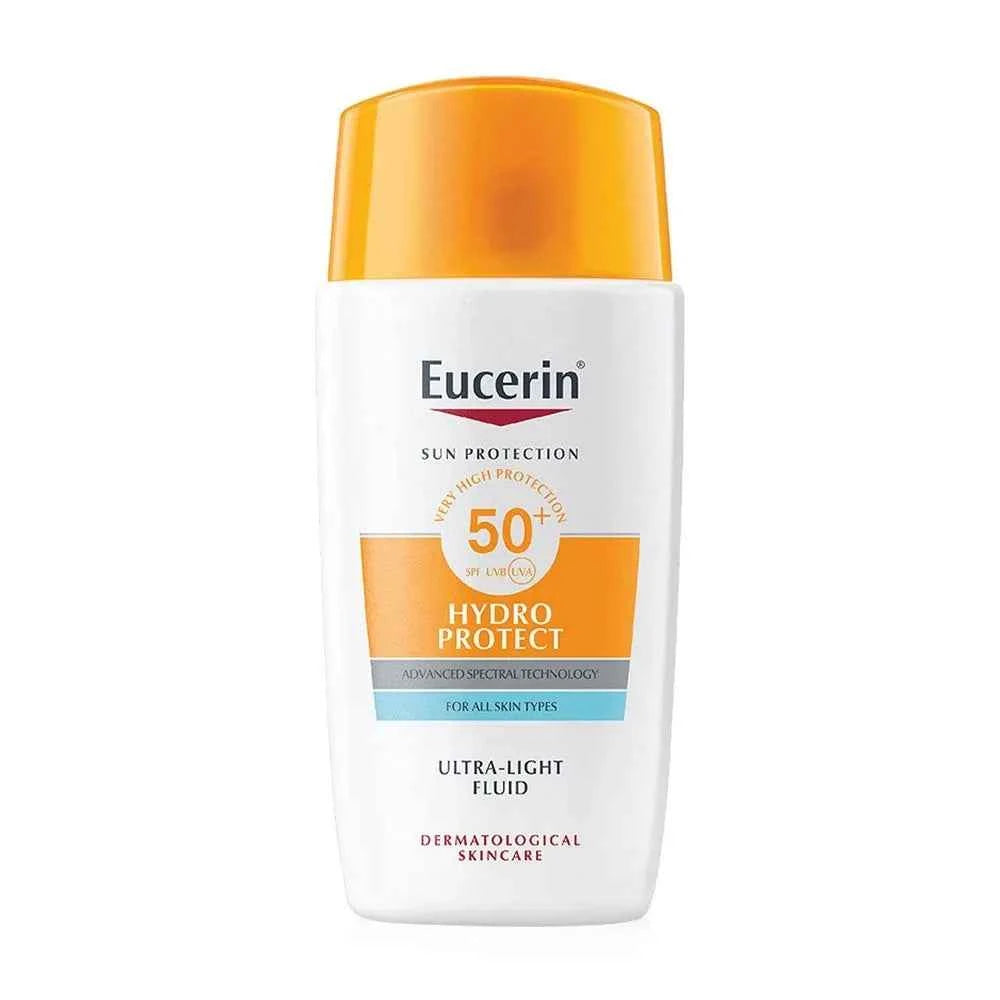 Eucerin Sunscreen Hydro Protect Face Ultra Light Fluid, High UVA/UVB Protection, SPF 50+ 50ml
