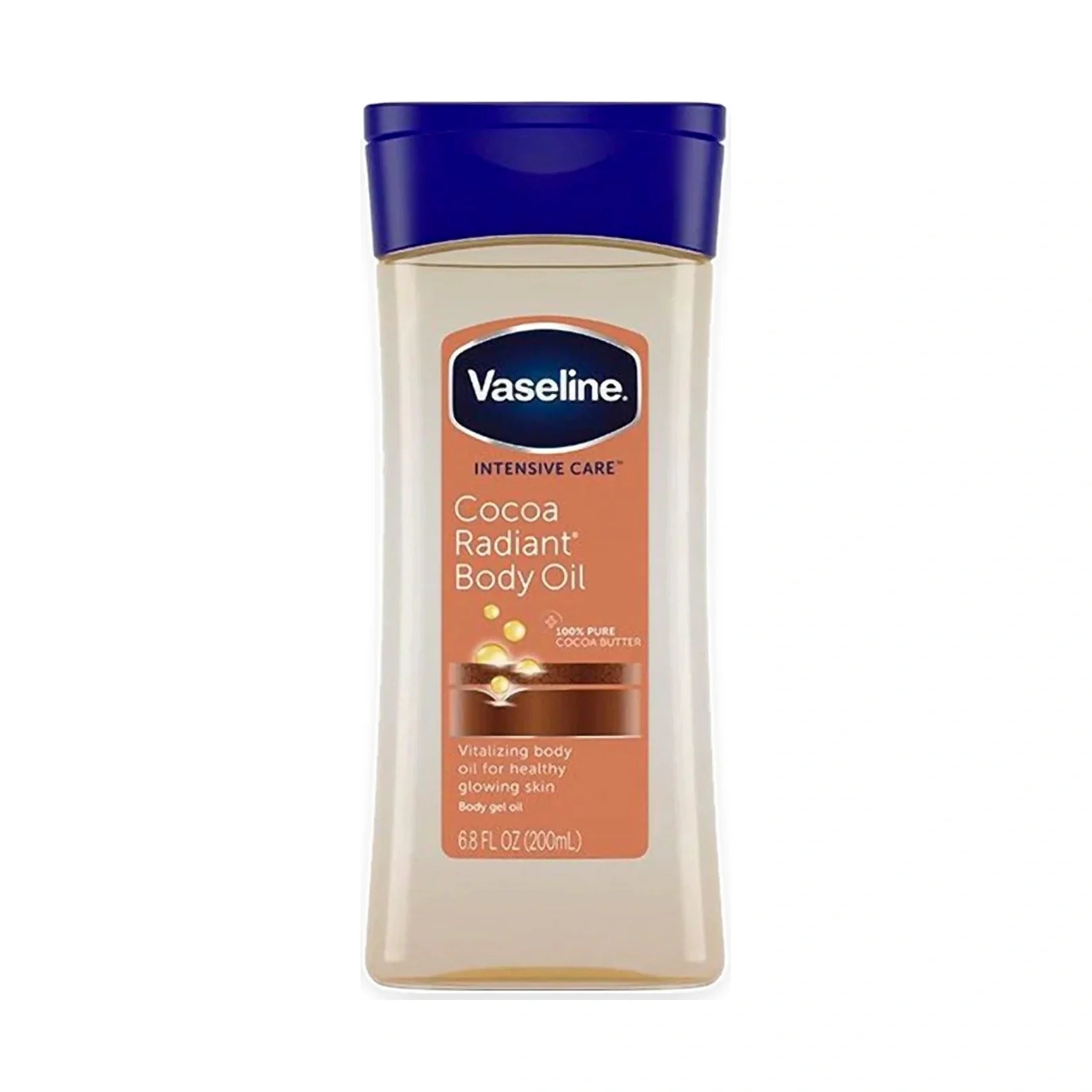 Vaseline Intensive Care Cocoa Radiant Body Gel Oil with Cocoa Butter 200ml